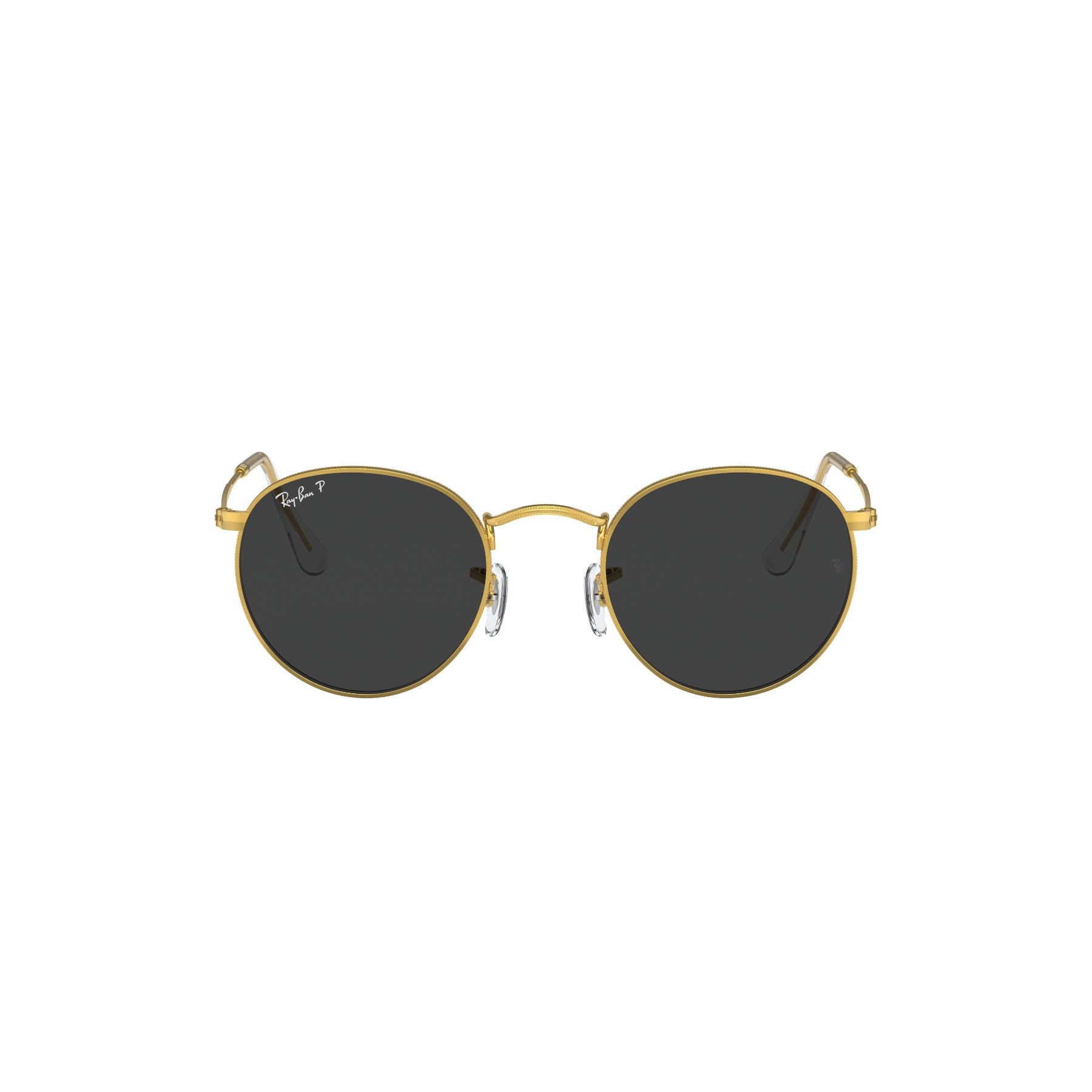 Ray-Ban Round Metal Polarizadas – Gafas de Sol para Hombre Negro