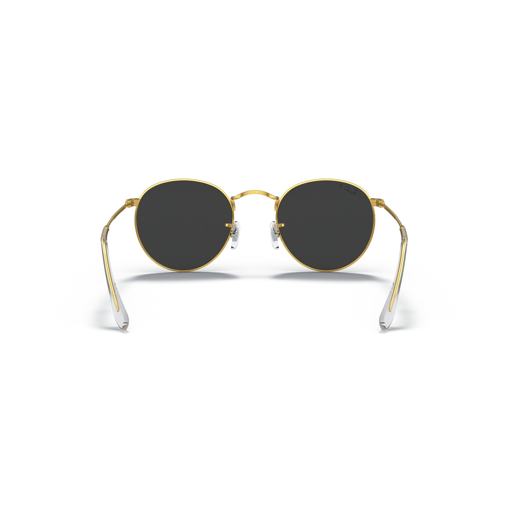 Ray-Ban Round Metal Polarizadas – Gafas de Sol para Hombre Negro