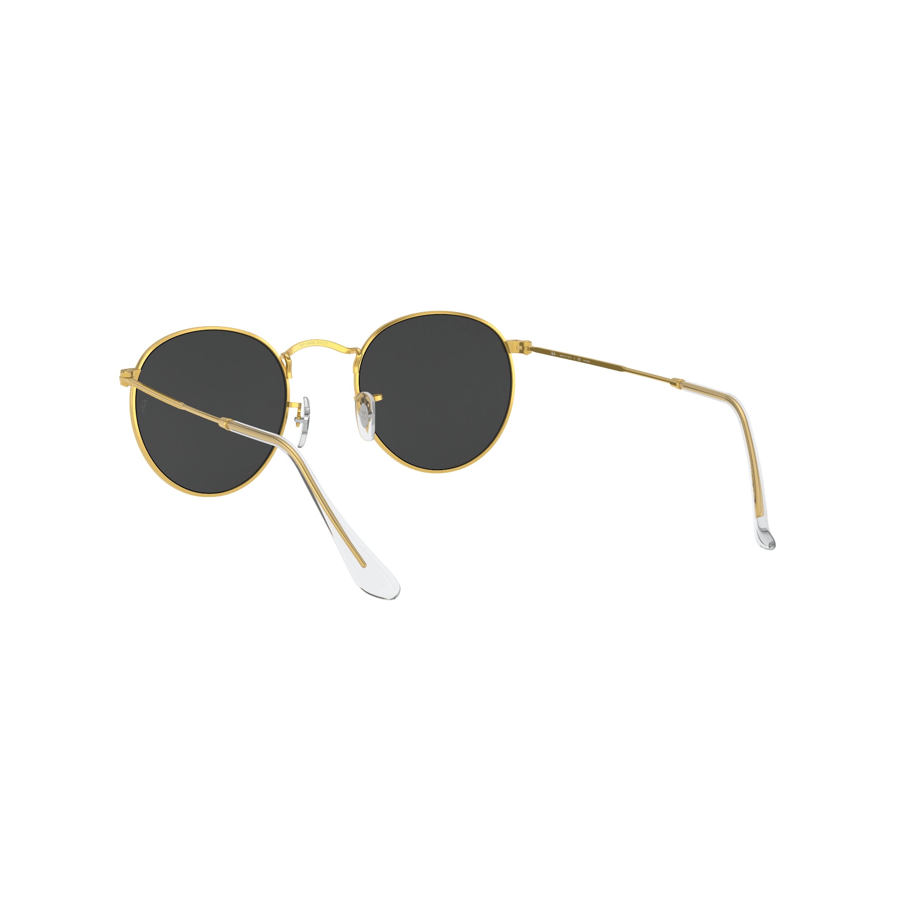Ray-Ban Round Metal Polarizadas – Gafas de Sol para Hombre Negro
